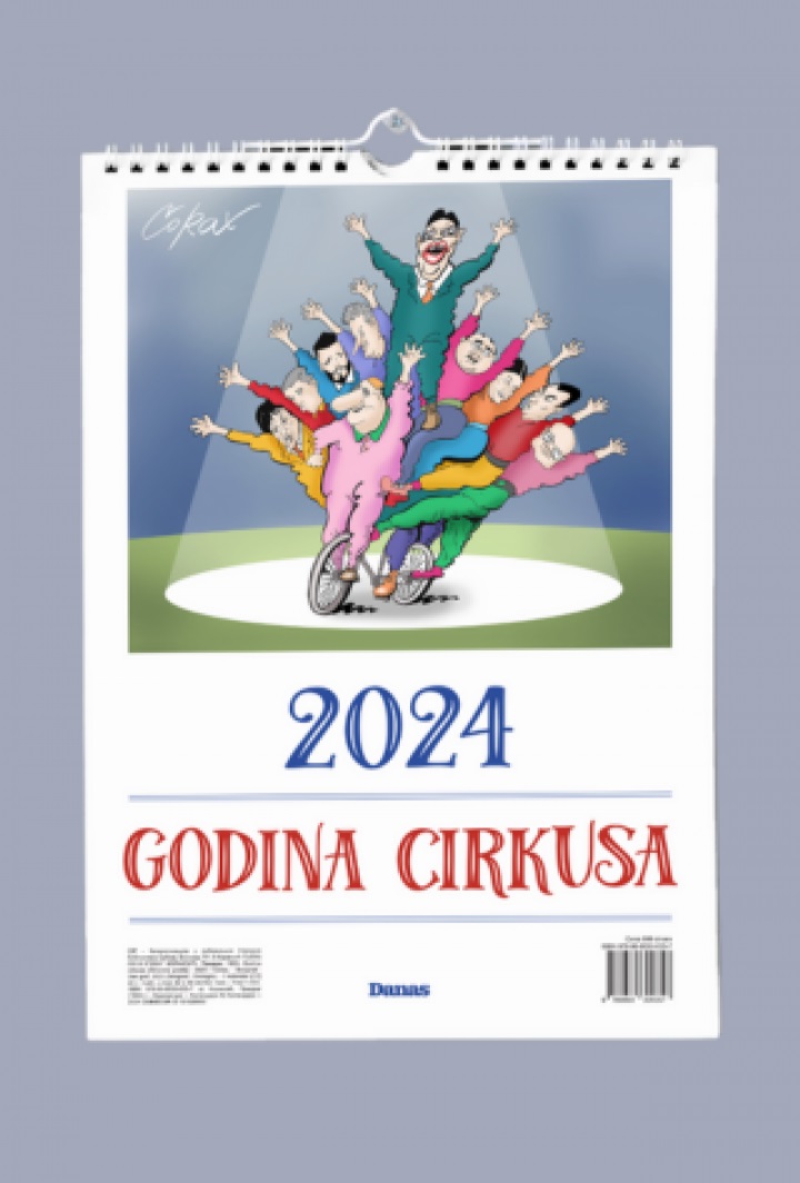 CORAX - GODINA CIRKUSA Zidni kalendar 
