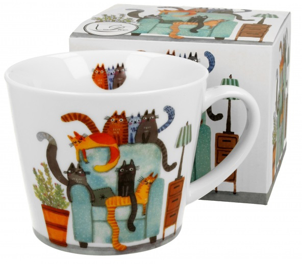 Velika šolja CAT'S WORLD - THE CHAIR 610ml