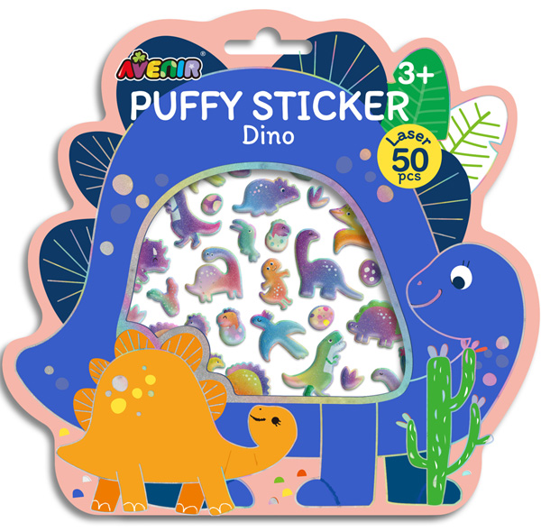 Kreativni set sa nalepnicama DINOSAURUSI 