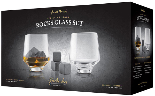 Poklon set dve čaše sa kockicama za led 