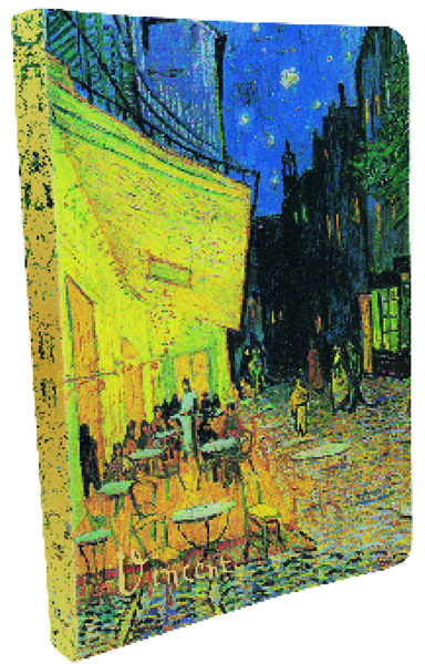 Džepni notes  VAN GOGH - CAFÉ TERRACE AT NIGHT 