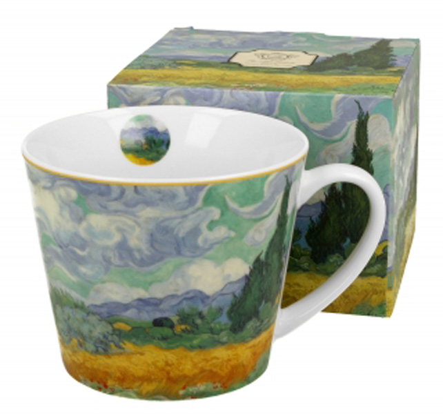 Velika šolja WHEAT FIELD - VAN GOGH 610ml