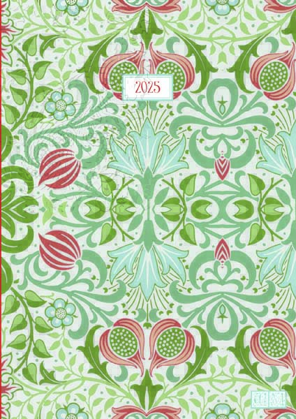 Datumirani planer A5 WILLIAM MORRIS - PERSIAN  2025 