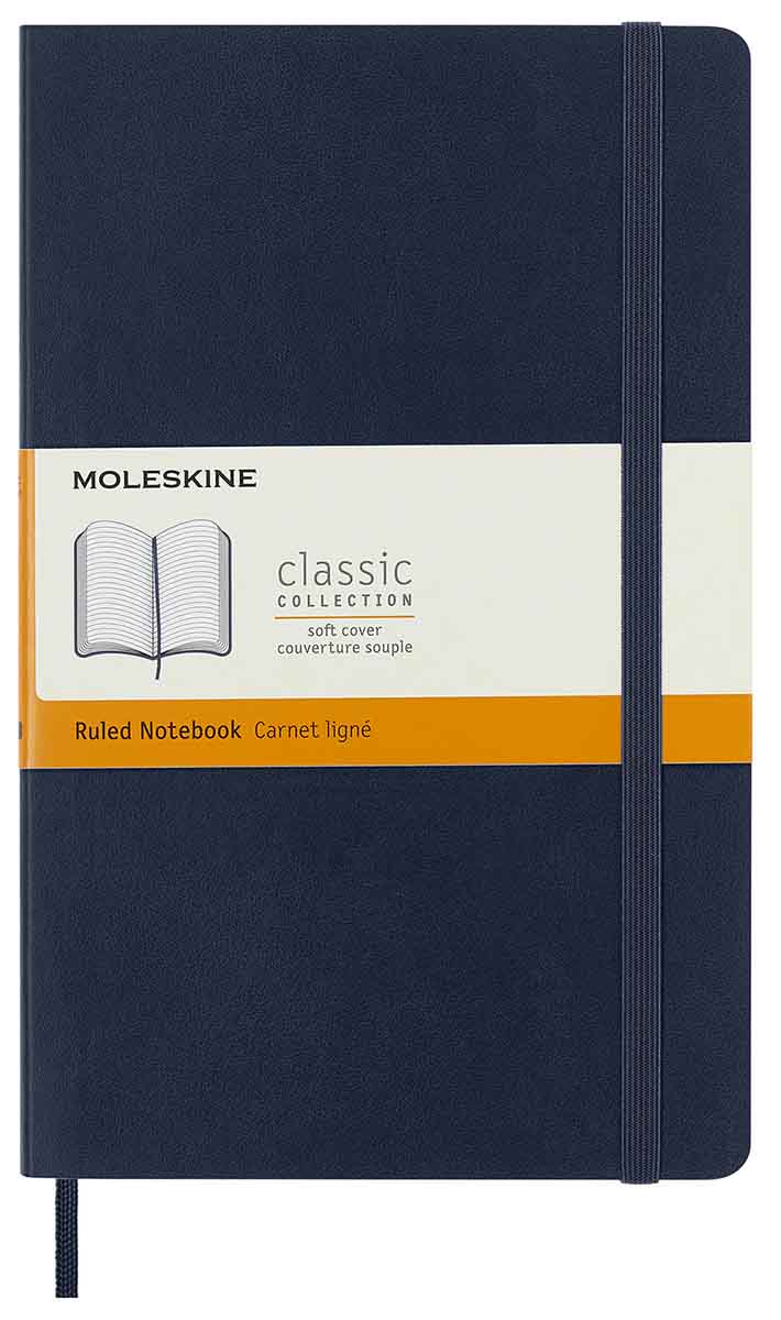 Notes MOLESKINE linije safir - plavi 