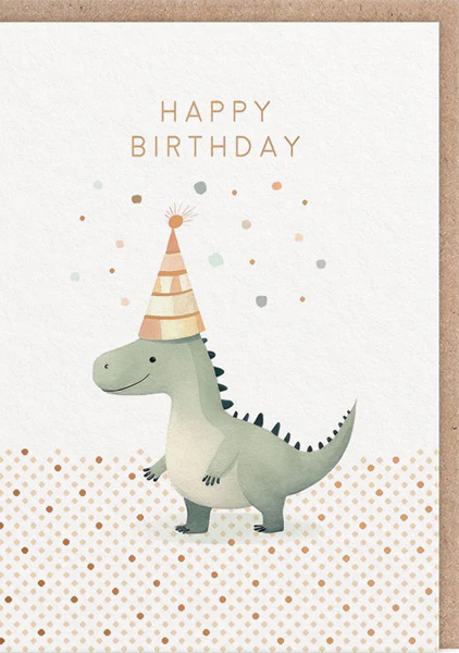 Rođendanska čestitka DINOSAURUS