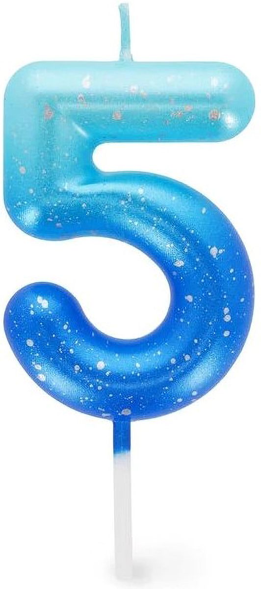 Rođendanska svećica BLUE - 5 