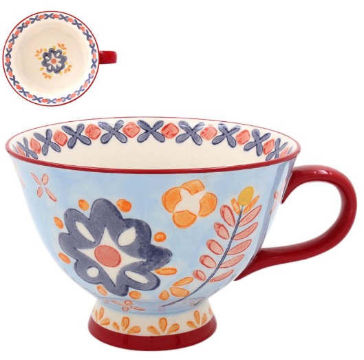 Šoljica sa stopicom TUSCANY HOUSEWARES 