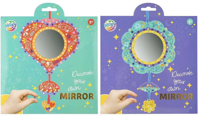 Kreativni set UKRASI OGLEDALO 21,5 x 21,5 (dve vrste) 