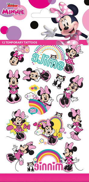 Set privremenih tetovaža DISNEY MINNIE 