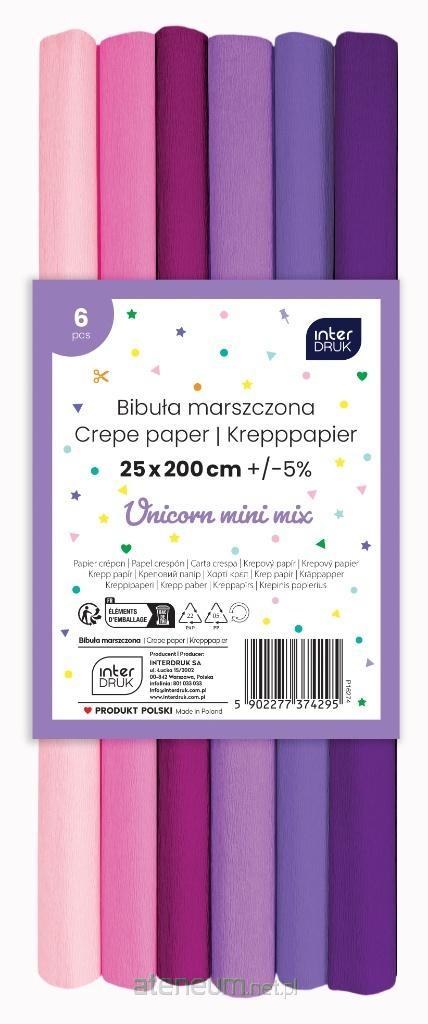 Set krep papira UNICORN MIX 200x25cm 