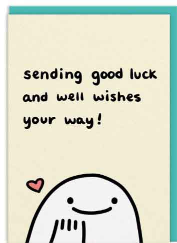 Čestitka SENDING YOU LUCK 