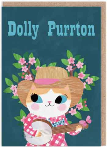 Čestitka DOLLY PURRTON 