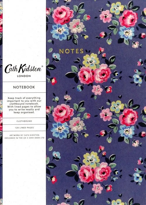 Notes CATH KIDSTON SLATE GREY FLORAL 