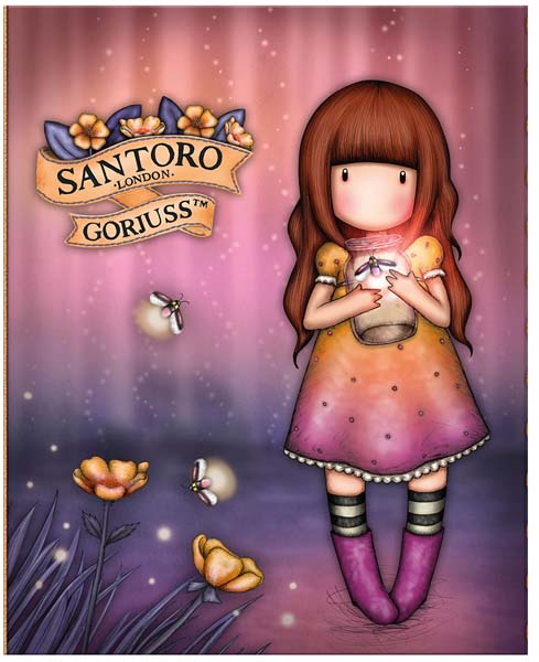 SANTORO GORJUSS sticky notes FIREFLY DAWN 