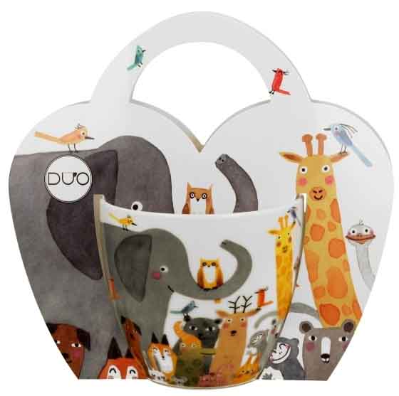 Šolja u kartonskoj torbici - DOG'S WORLD - ANIMALS - 460ml 
