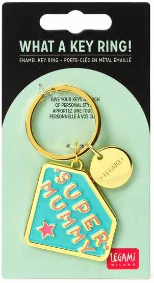 Metalni privezak WHAT A KEY RING! - SUPER MUMMY 