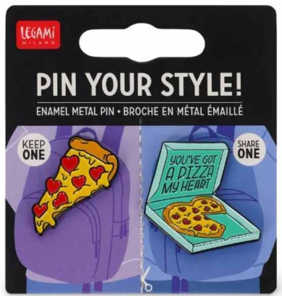 Metalni bedž PIN YOUR STYLE! - PIZZA 