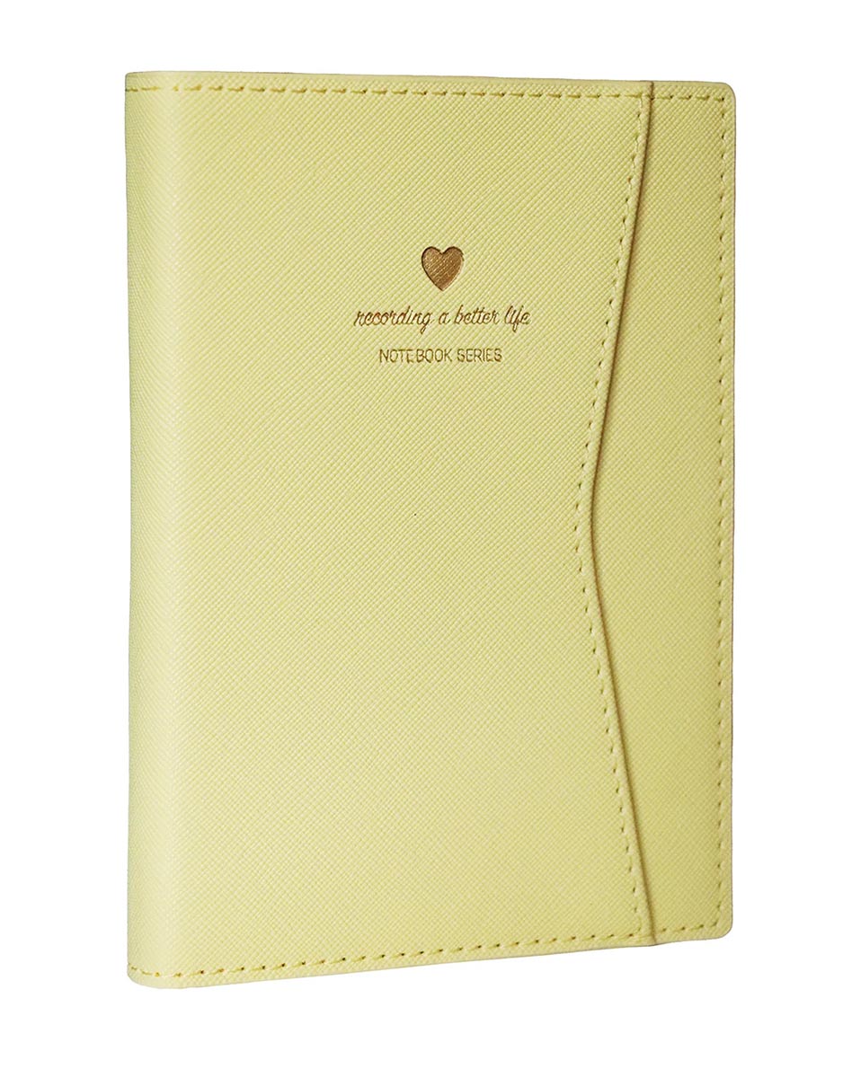 Notes na linije BOUTIQUES 10x15cm Yelow 
