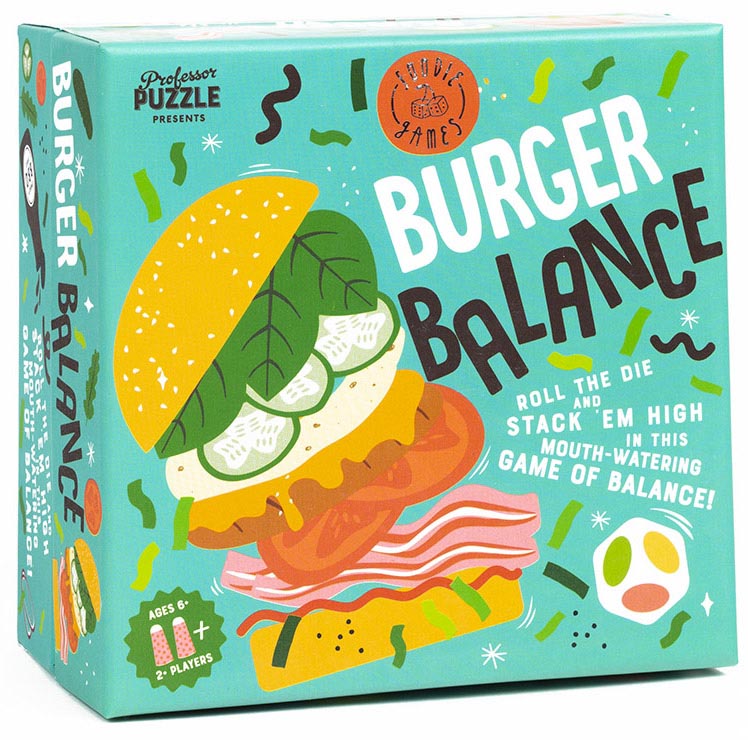 PROFESSOR PUZZLE Društvena igra BURGER BALANCE GAME 