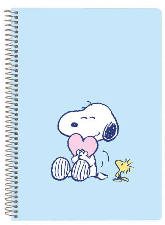 Notes SNOOPY A5 tvrdi povez 80 strana, kvadratići 