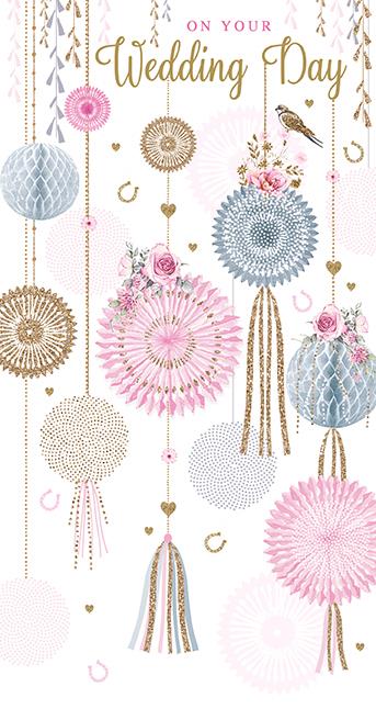 Čestitka za venčanje PAPER LANTERNS 
