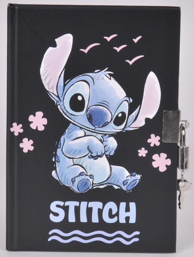 Dnevnik A5 sa ključićem STITCH CUTE 