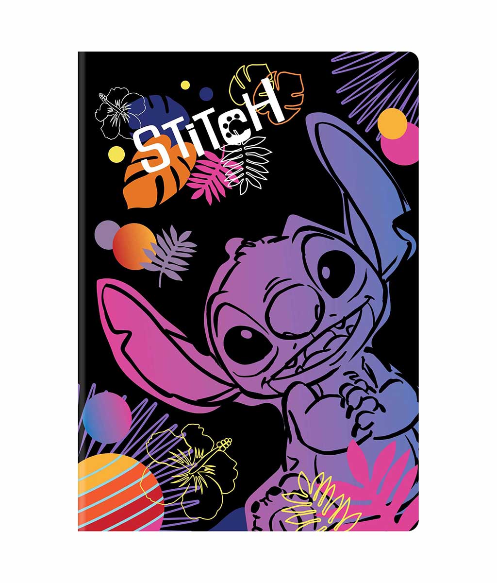 Notes A5 STITCH, 60 listova na kvadratiće 