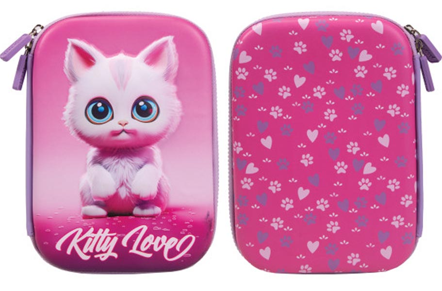 3D pernica prazna KITTY LOVE