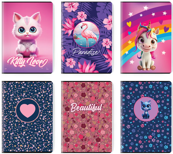 SVESKA PREMIUM A4 CISTA 52L GIRL'S COLLECTION SC3127 