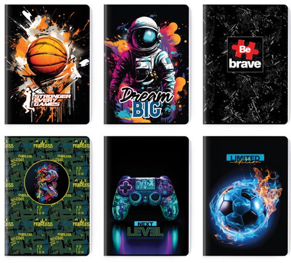 SVESKA PREMIUM A4 SK 52L BOY'S COLLECTION SC3133 