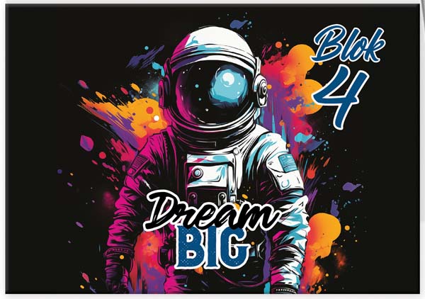 BLOK ZA CRTANJE BR.4 MUŠKI MOTIVI SC3251 