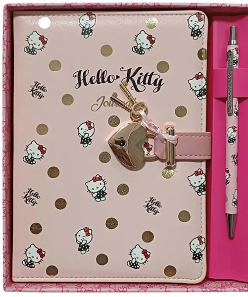 Notes sa ključićem i olovka  HELLO KITTY 