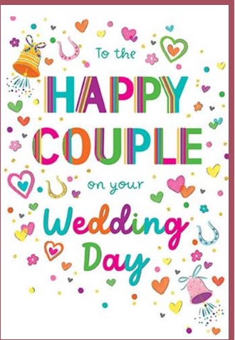 Čestitka za venčanje WEDDING DAY 