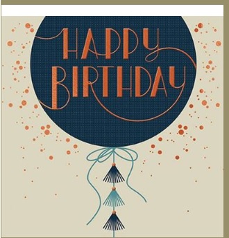 Rođendanska čestitka HAPPY BIRTHDAY BALLOON 