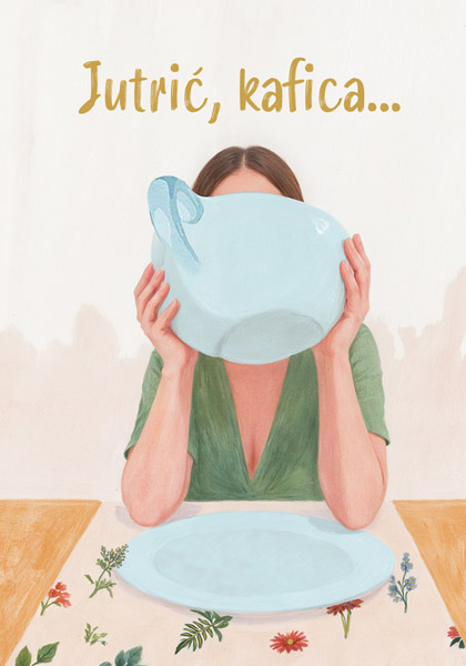 Čestitka JUTRIĆ, KAFICA 