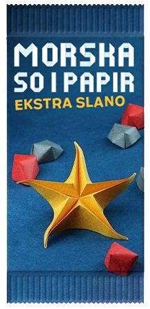Društvena igra MORSKA SO I PAPIR- EKSTRA SLANO 