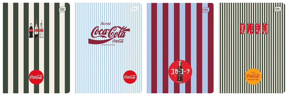 Sveska A5 kvadratići COCA COLA (ČETIRI VRSTE) 