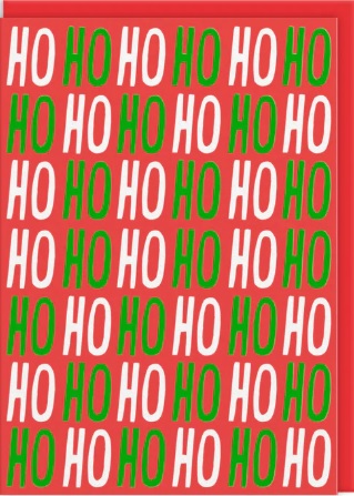 Novogodišnja čestitka HO HO HO 