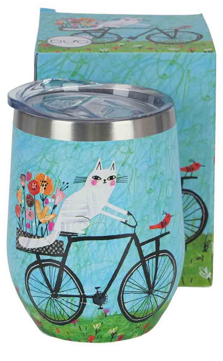 Putna termo šolja CAT'S WORLD - BICYCLE 