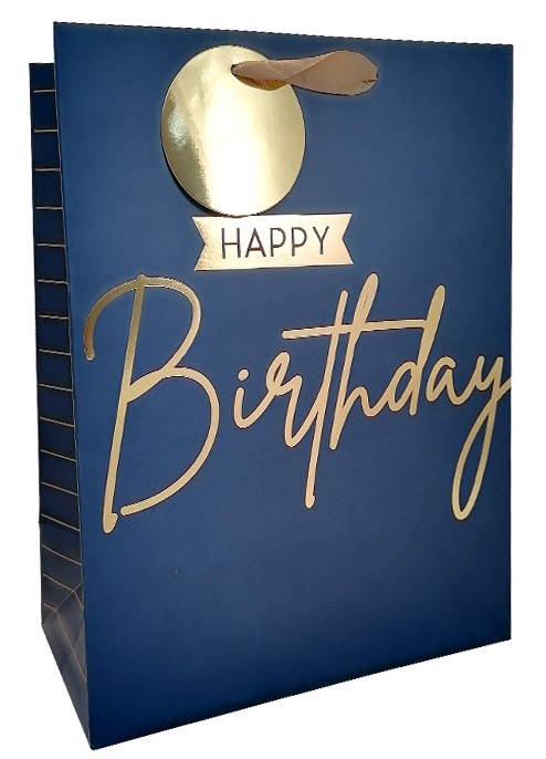 Ukrasna kesa NAVY BIRTHDAY L 