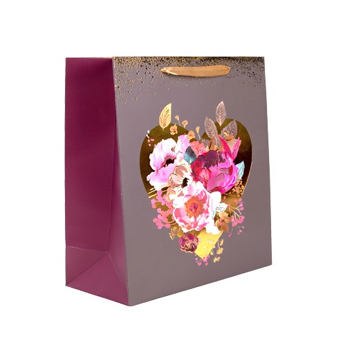 Ukrasna kesa HEART WITH FLOWERS P 