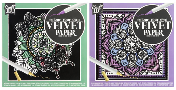 Kreativni set VELVET 18x18cm 