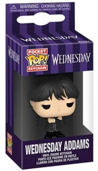 FUNKO POP! Privezak za ključeve WEDNESDAY ADDAMS 