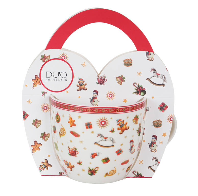 Porcelanska šolja 460ml NOVA GODINA Poklon 