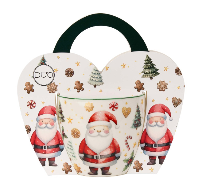 Porcelanska šolja 460ml NOVA GODINA Deda Mraz 