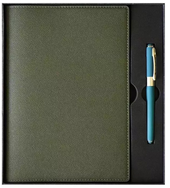 Notes na linije sa olovkom ZELENI 19X25cm 