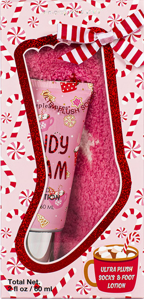 Poklon set čarape i losion za stopala BROWN SUGAR 