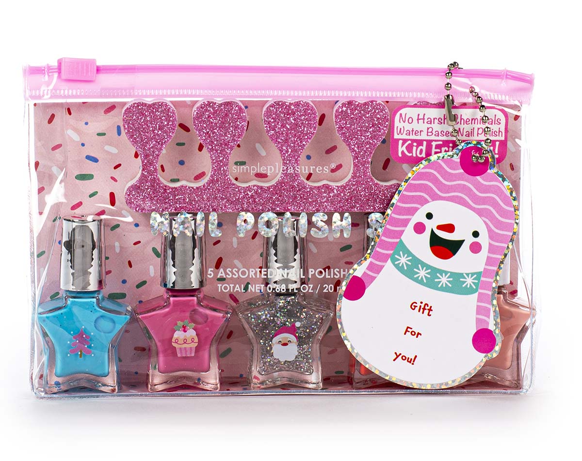 Set lakova za nokte sa separatorom NOVA GODINA 