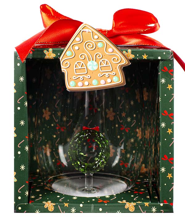 Novogodišnja čaša sa figurom VENČIĆ 