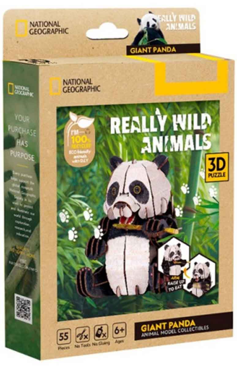 CubicFun 3D puzzle GIANT PANDA 55 kom 